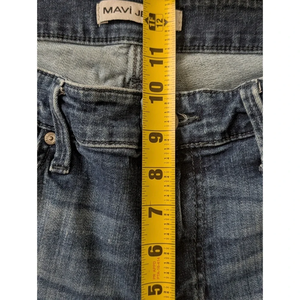 Mavi Marcus Slim Straight Leg Jeans Mens 33x32 (Fits 33x30) Blue Denim Med Wash - Picture 13 of 15